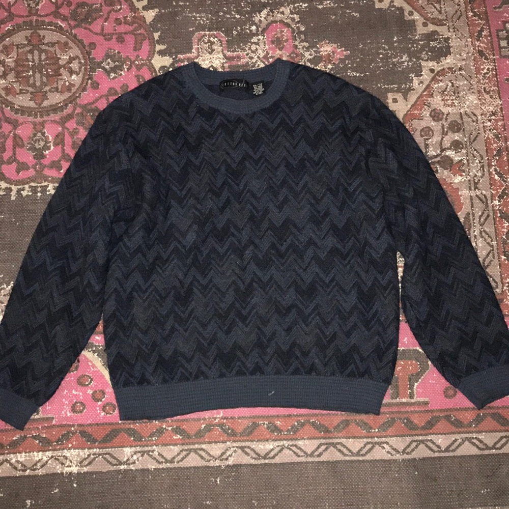 Cotton reel sweater